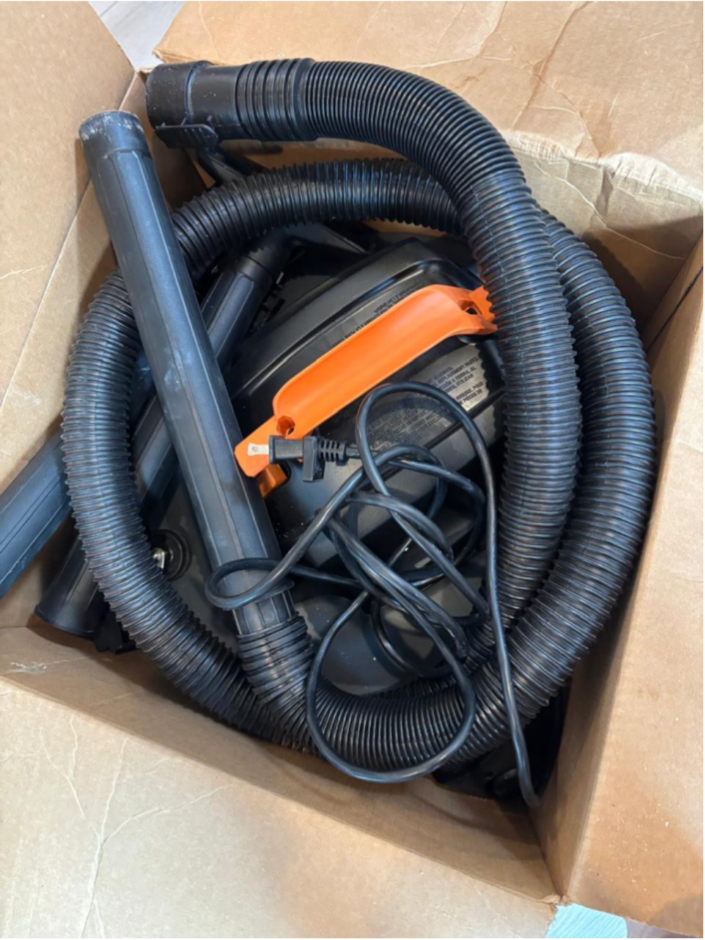 RIDGID 6 Gallon 3.5 Peak HP NXT Wet Dry Shop Vacuum HD0600 NOB Complete #C146